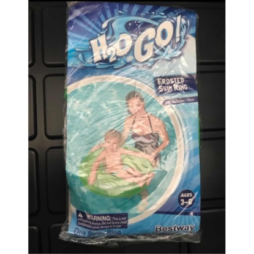 Bestway H2OGO Inflatable Swim Ring Kids Pool Float Tube Ages 3-6